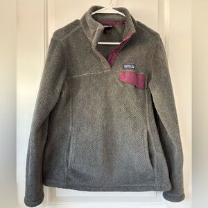 Patagonia fleece pullover sweater